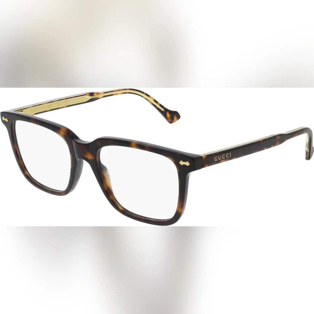 💯Original  Gucci Eyeglasses Frames GG0191OA 006 52-16-145 Havana Made in Italy